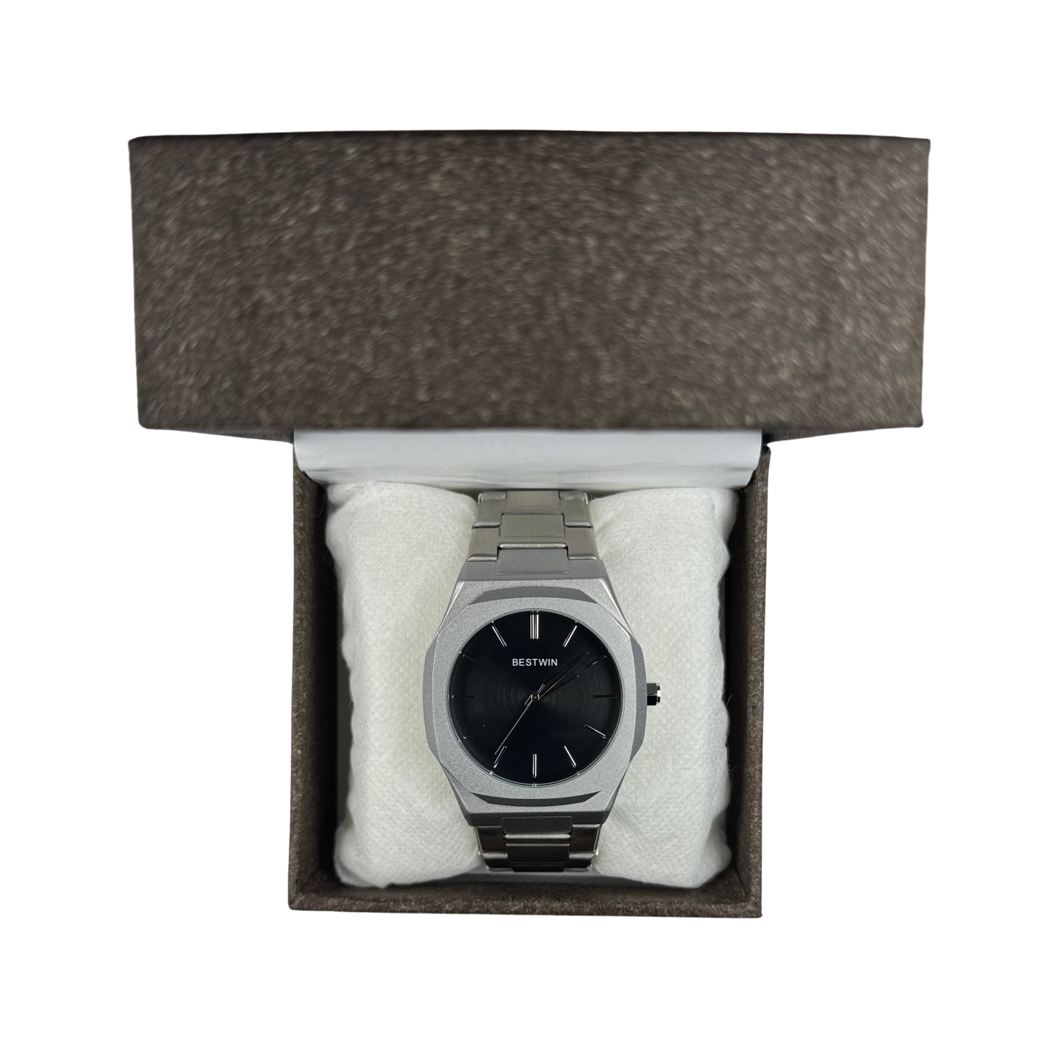 Bestwin Silver & Black Dial - Limited Edition