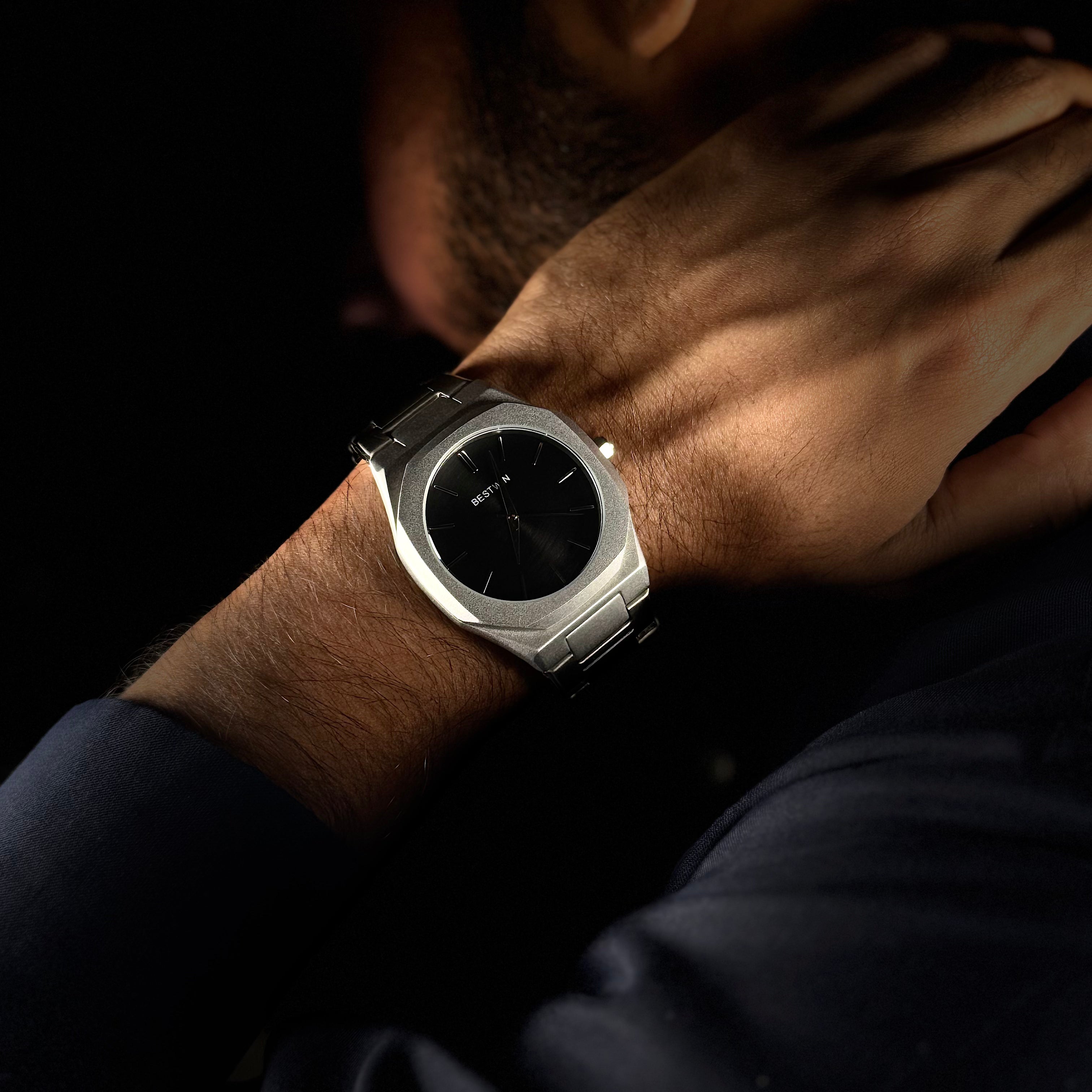 Bestwin Silver & Black Dial - Limited Edition