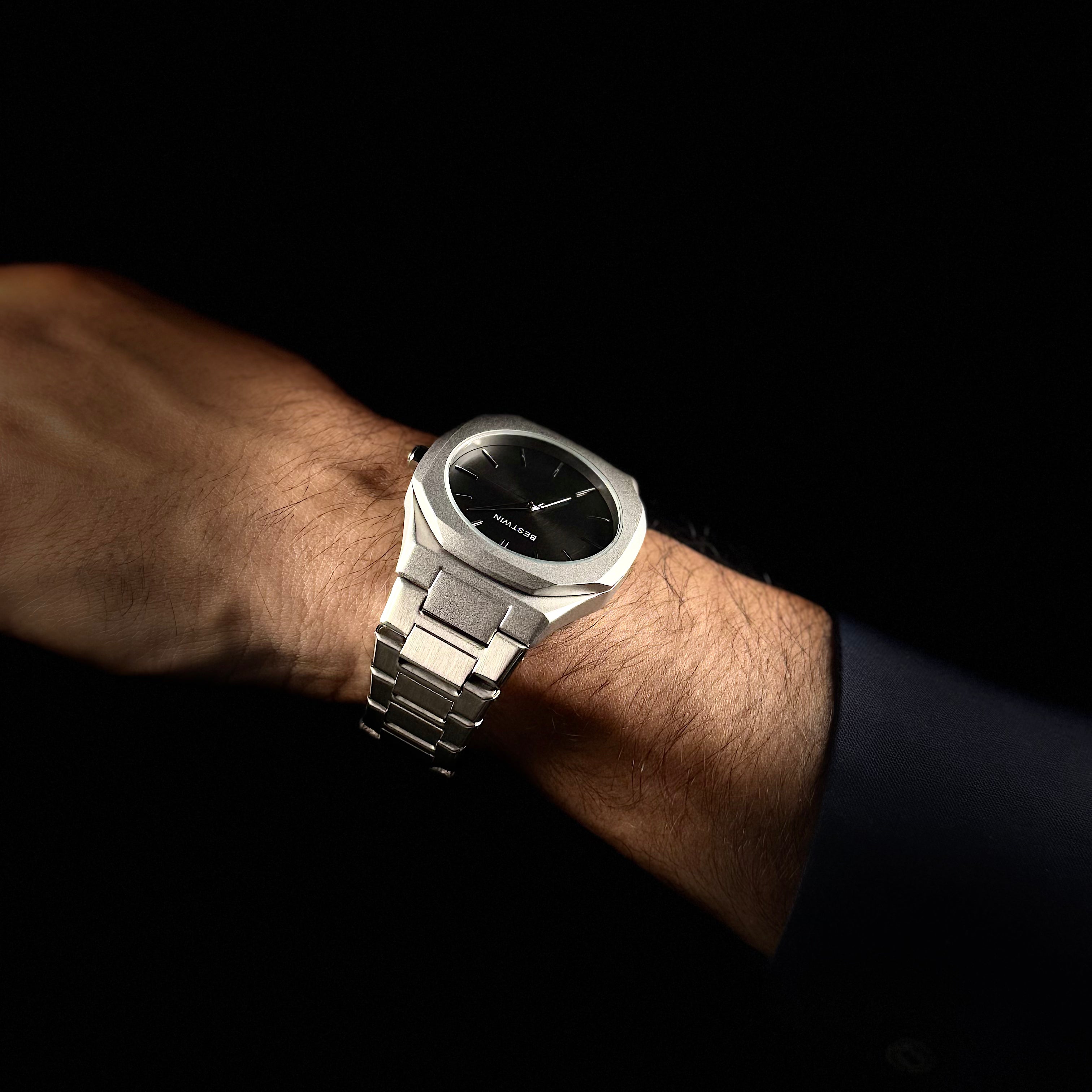 Bestwin Silver & Black Dial - Limited Edition